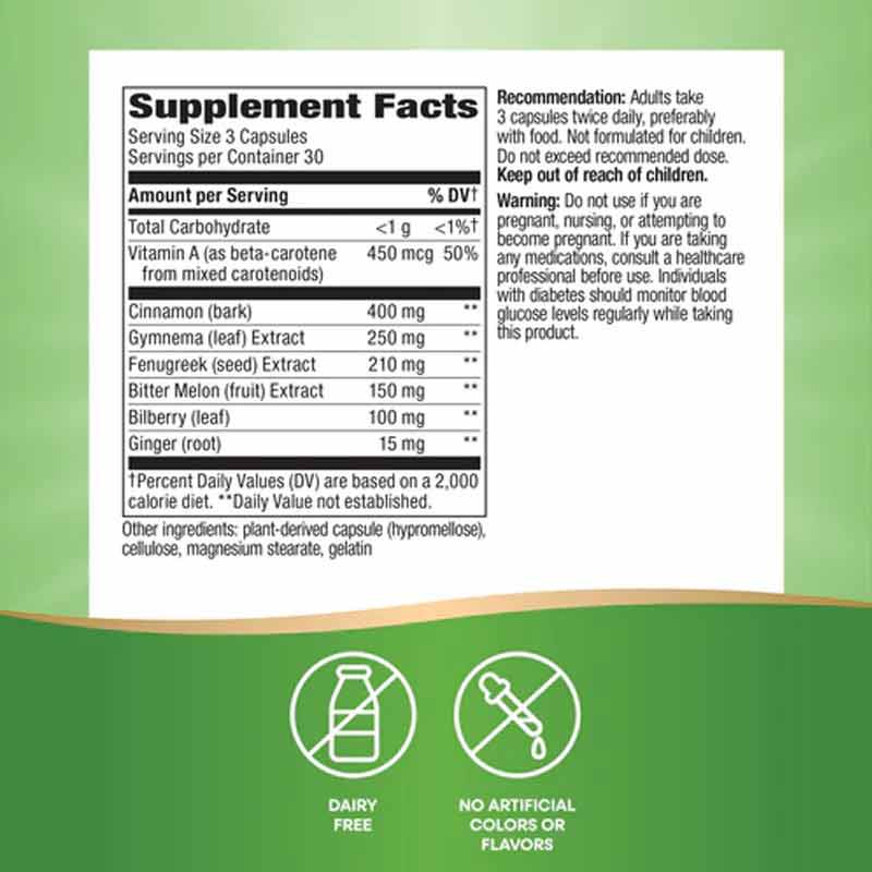 Blood Sugar Support, by Natures Way, image #3