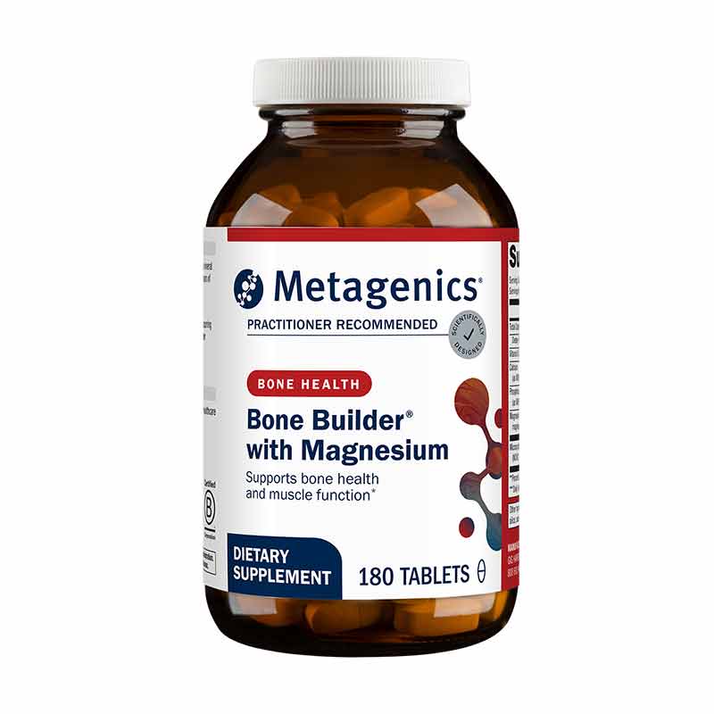 Bone Builder with Magnesium, 180 Tablets, by Metagenics
