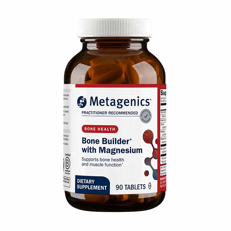 Bone Builder with Magnesium, 90 Tablets, by Metagenics