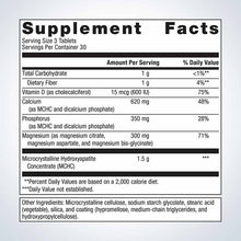 Bone Builder with Magnesium, 90 Tablets, by Metagenics, image #2
