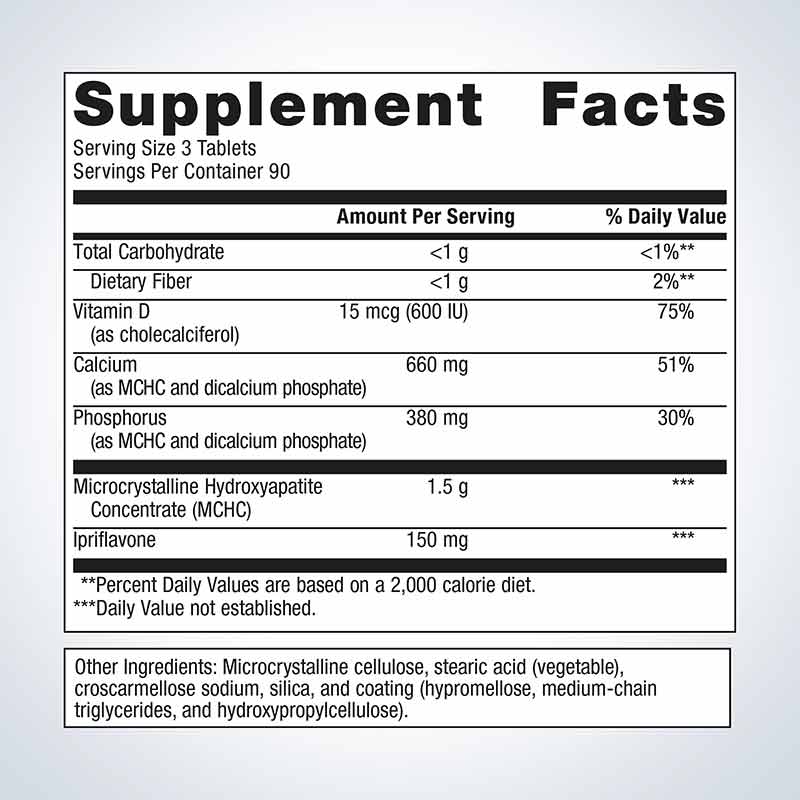 Bone Builder Prime, 270 Tablets, by Metagenics, image #2