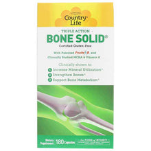 Bone Solid, 180 Capsules, by Country Life