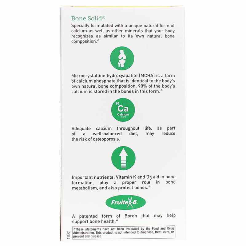 Bone Solid, 180 Capsules, by Country Life, image #3