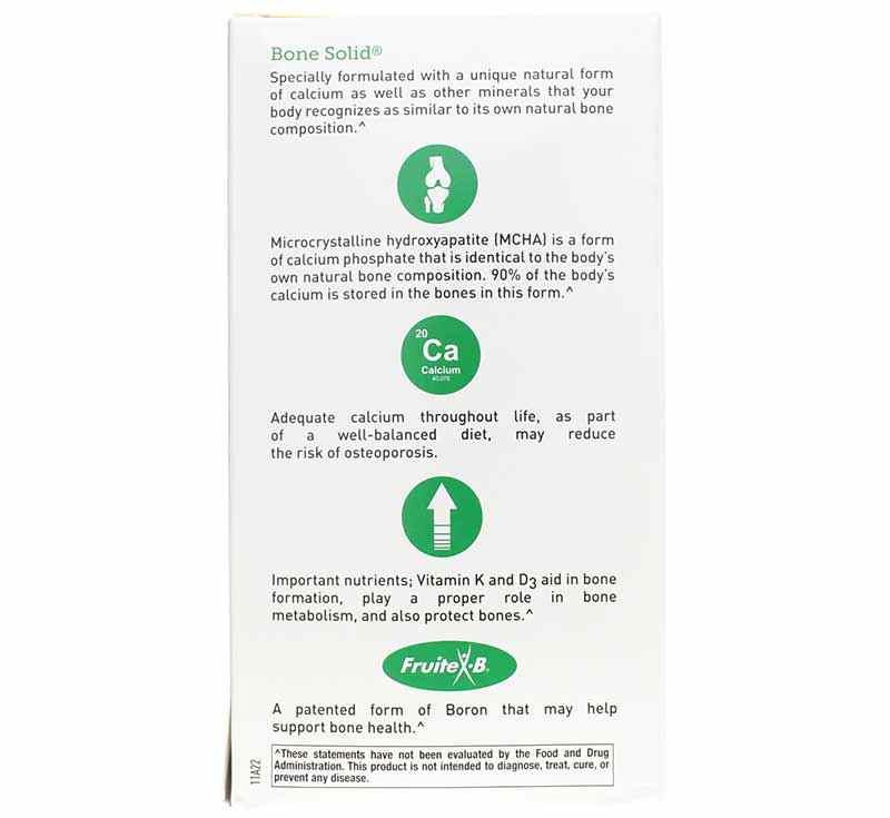 Bone Solid, 240 Capsules, by Country Life, image #3