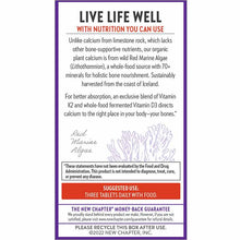 Bone Strength Take Care Slim Tabs, 120 Slim Tabs, by New Chapter, image #3