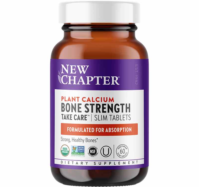 Bone Strength Take Care Slim Tabs, 60 Slim Tabs, by New Chapter
