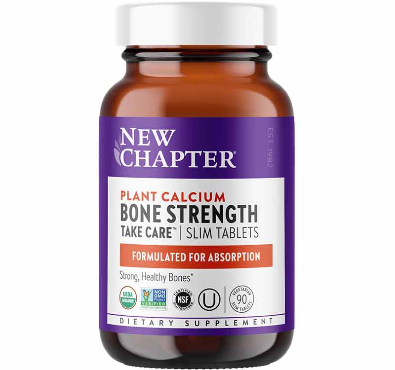 Bone Strength Take Care Slim Tabs, 90 Slim Tabs, by New Chapter