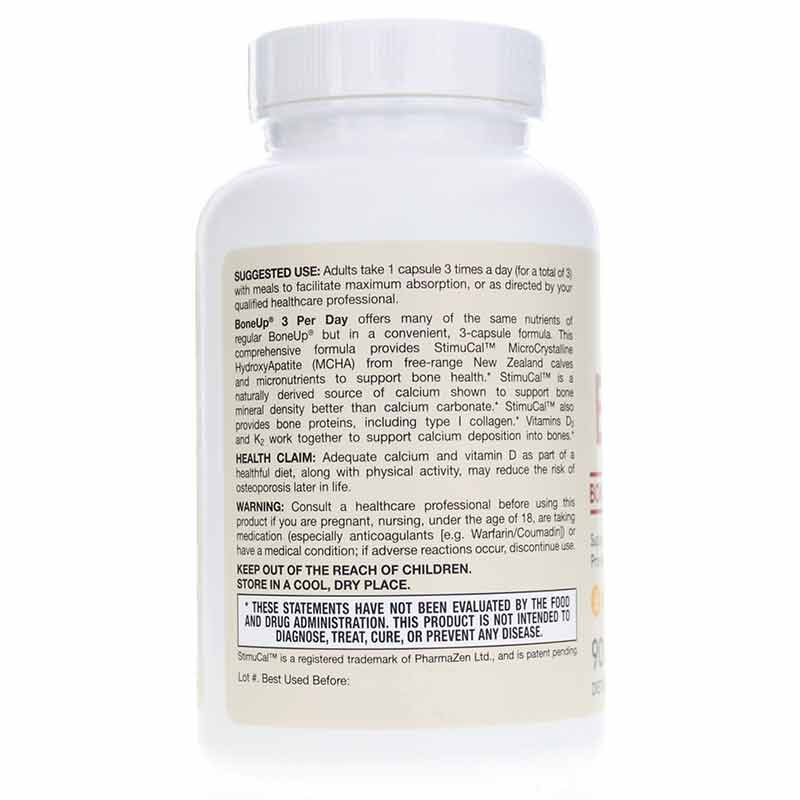 Bone-Up Three Per Day, 90 Capsules, by Jarrow Formulas, image #3
