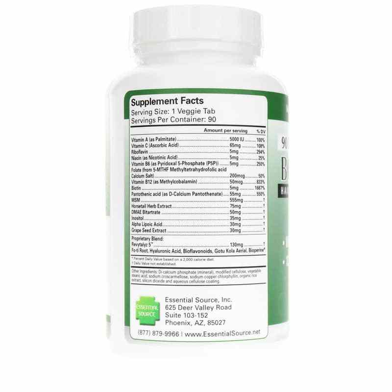 Bonita V Hair Skin & Nails, 90 Veg Tablets, by Essential Source, image #2