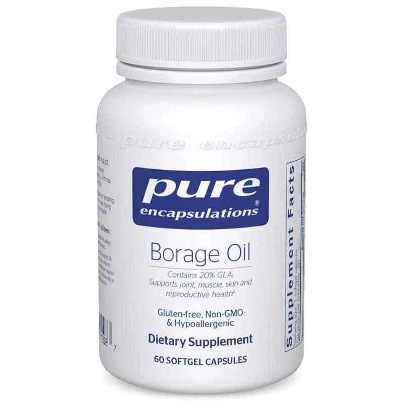 Borage Oil, 60 Softgels, by Pure Encapsulations