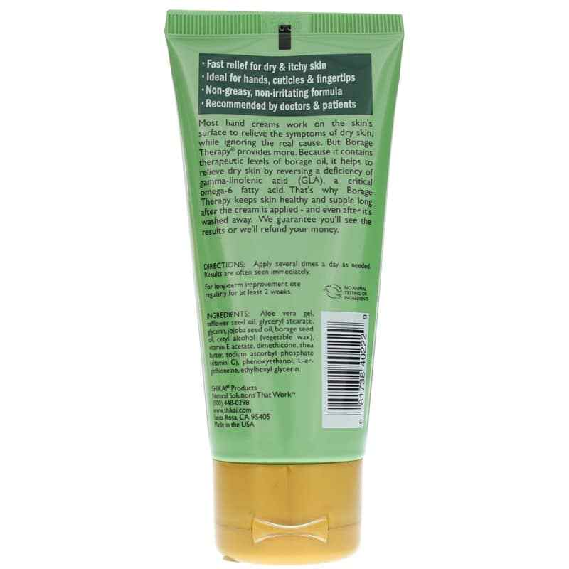 Borage Therapy Hand Cream Unscented, by Shikai, image #2
