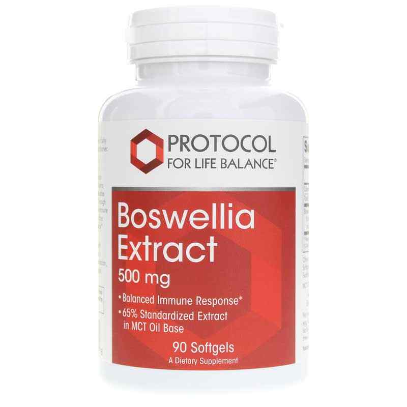 Boswellia Extract 500 Mg, by Protocol For Life Balance