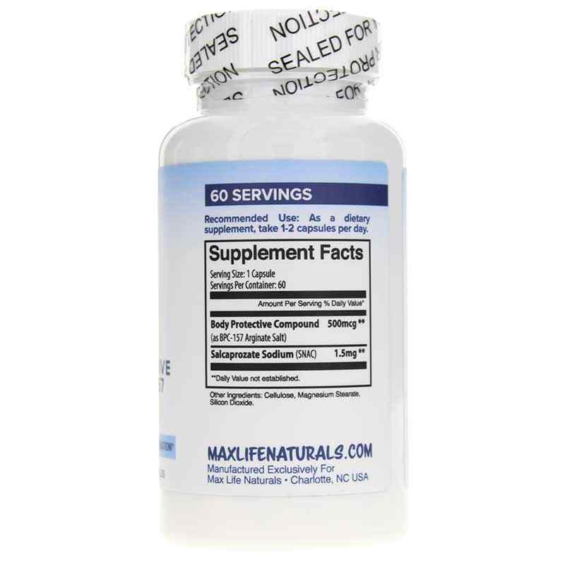BPC-157 Body Protective Compound, Maxlife Naturals Professional Supplement Center BPC-157 Body Protective Compound, Maxlife Naturals Professional Supplement Center