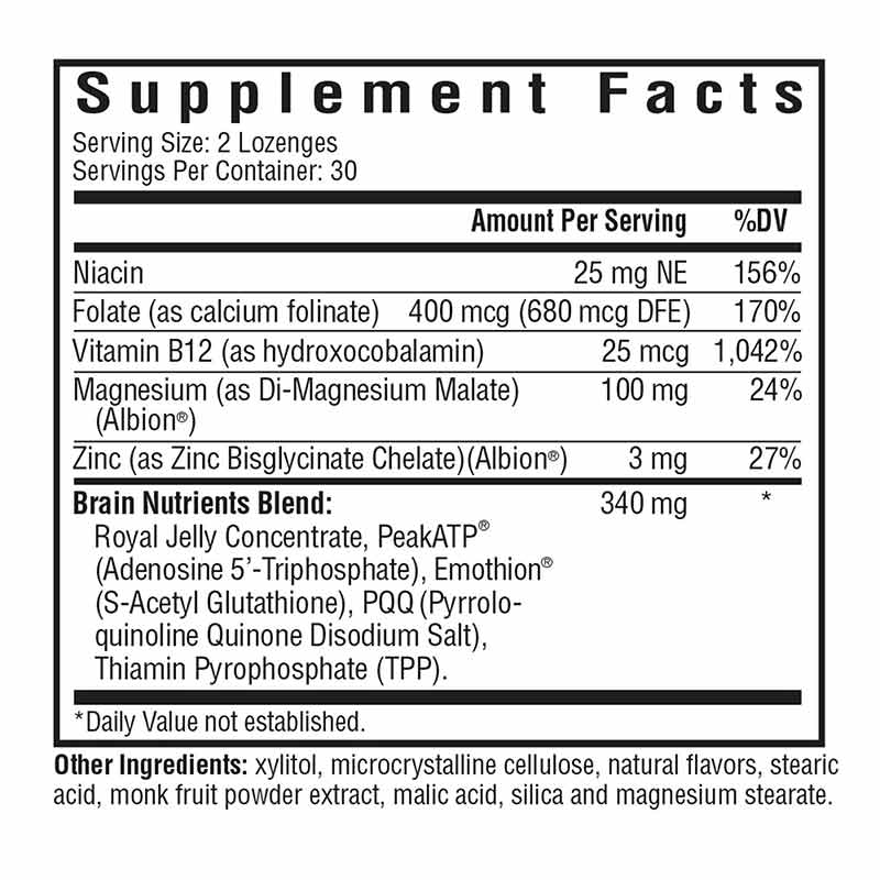 Brain Nutrients, by Seeking Health, image #2