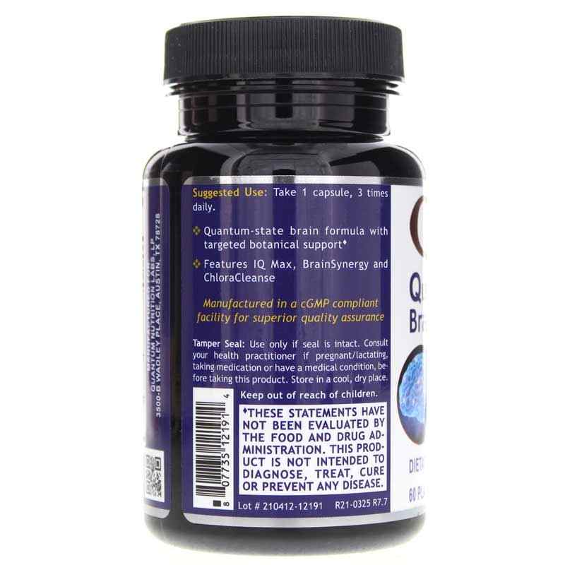 Brain Support, by Quantum Nutrition Labs, image #3