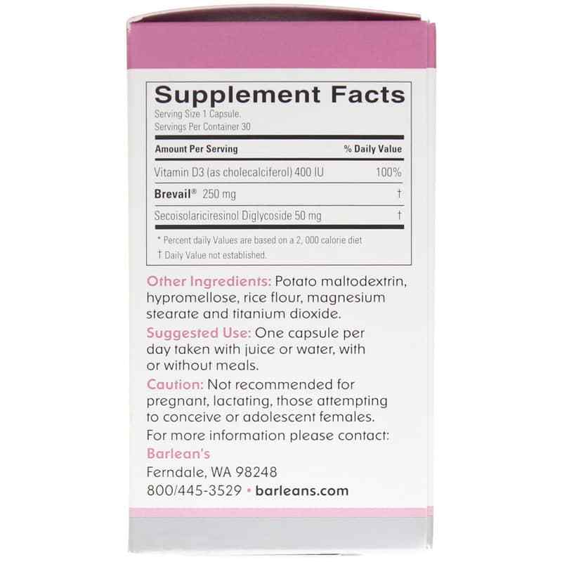 Brevail Plant Lignan Extract, by Barleans Organic Oils, image #2