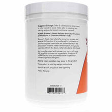 Brewer's Yeast Powder, by NOW Foods, image #3