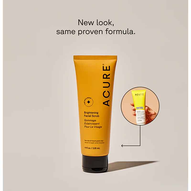 Brightening Facial Scrub, by Acure, image #3
