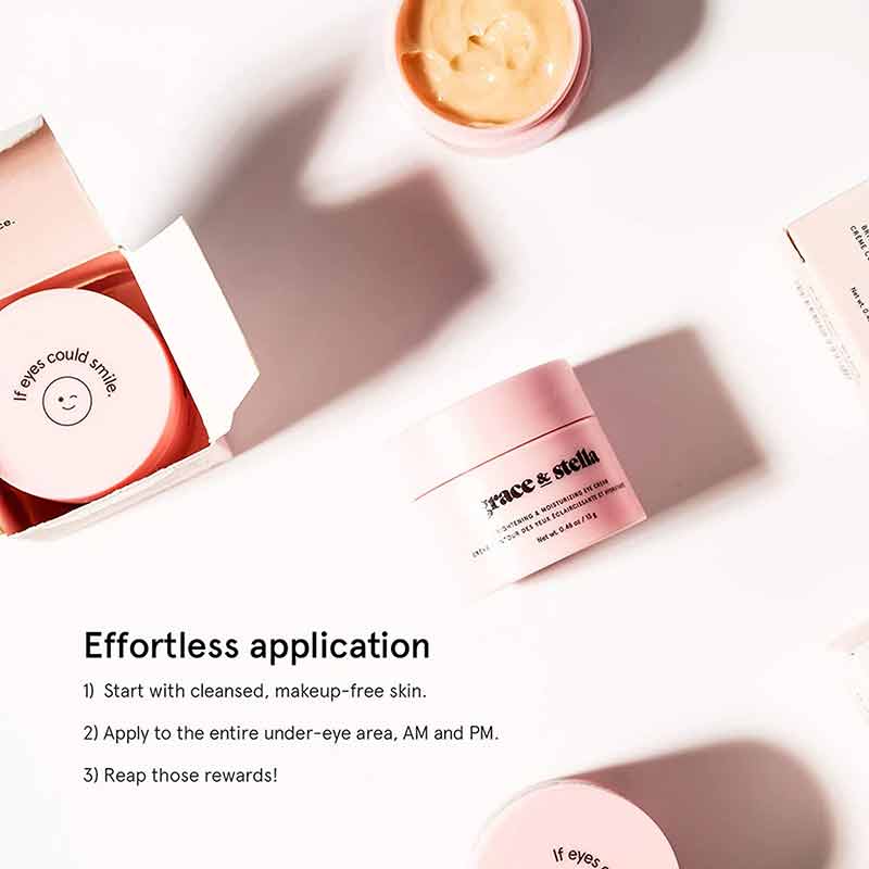 Brightening & Moisturizing Eye Cream, by Grace & Stella, image #6