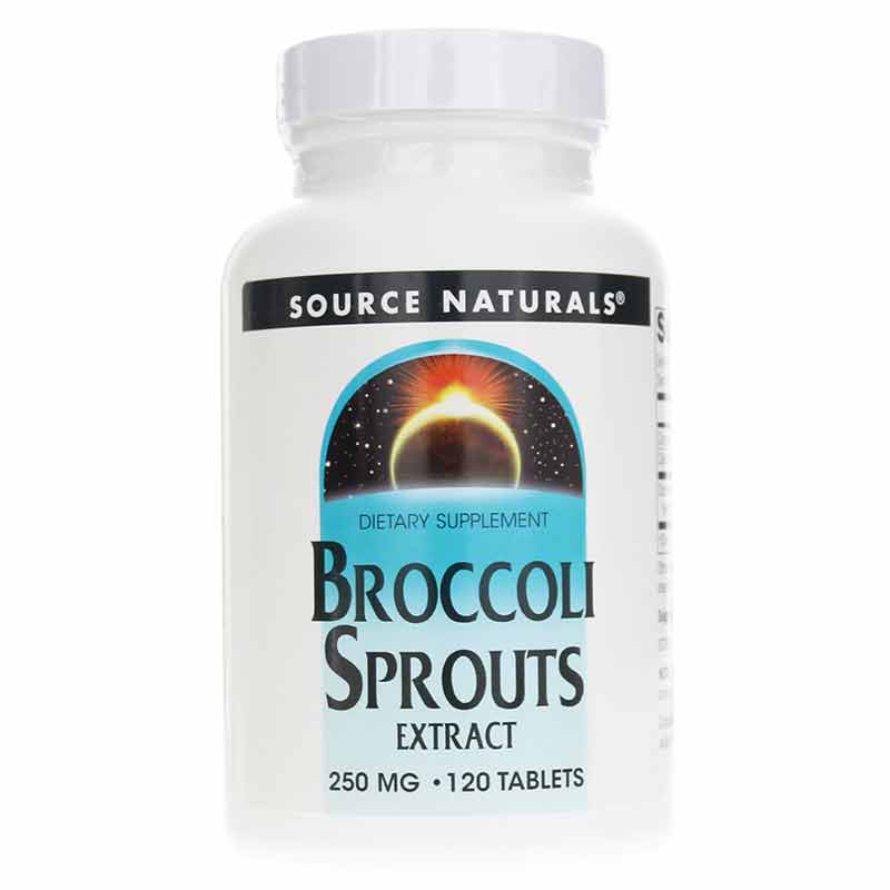 Broccoli Sprouts Extract, 120 Tablets, by Source Naturals