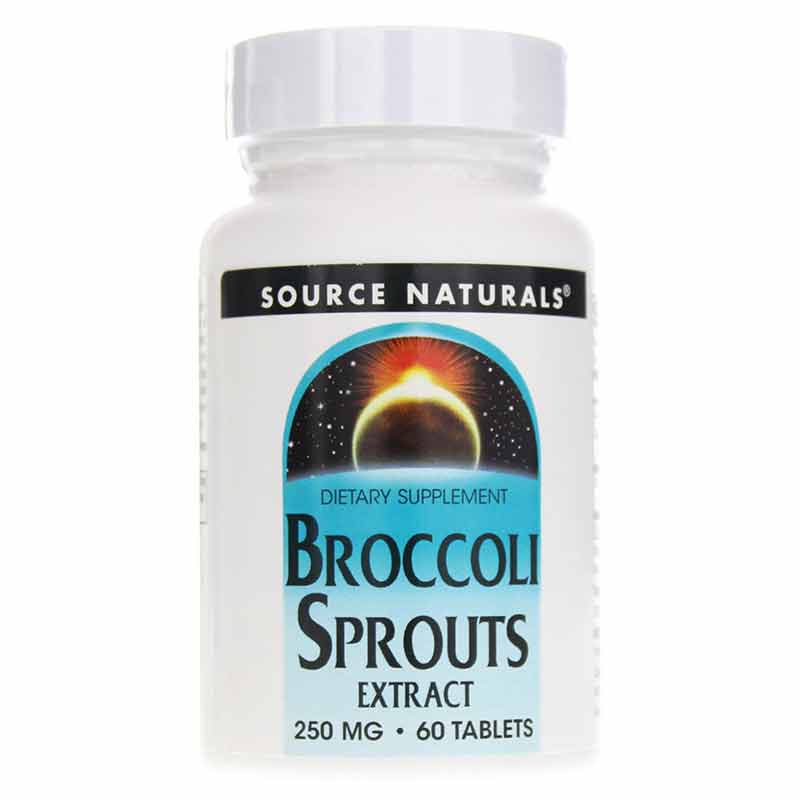 Broccoli Sprouts Extract, 60 Tablets, by Source Naturals