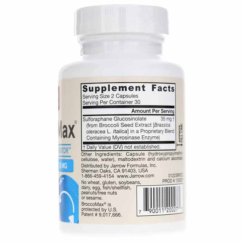 BroccoMax, 60 Veg Capsules, by Jarrow Formulas, image #2