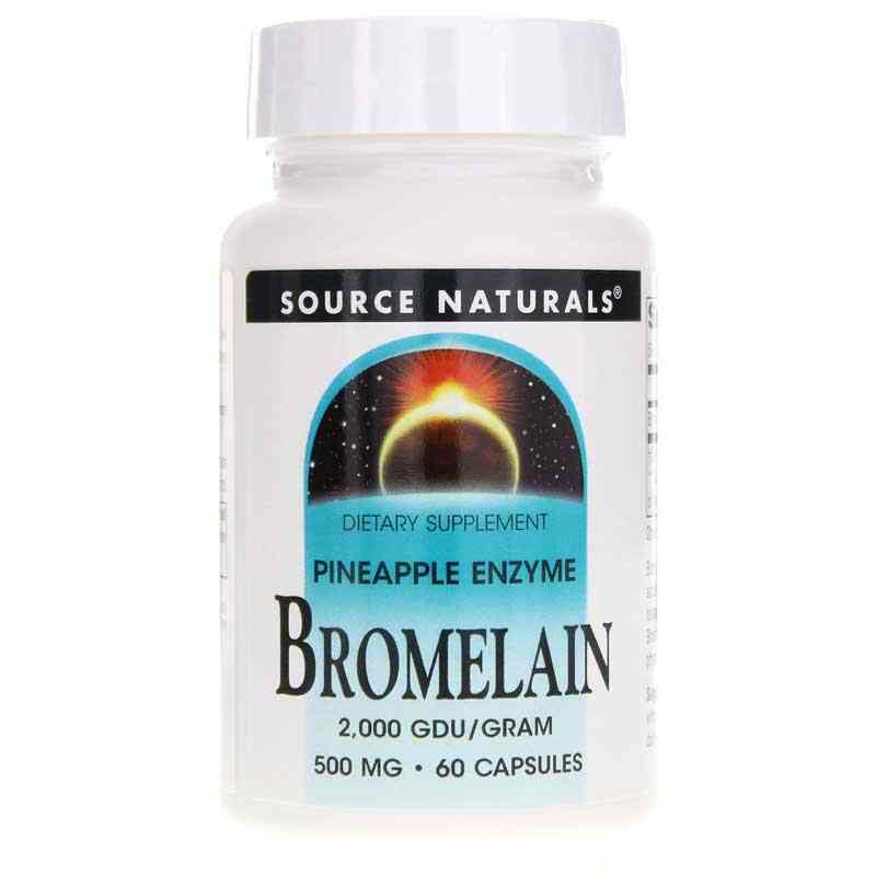 Bromelain 2, 60 Capsules, by Source Naturals