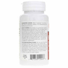 Bromelain 2400 GDU/g 500 Mg, by Protocol For Life Balance, image #3