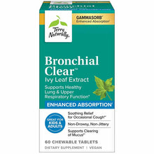 Bronchial Clear Chewable, 60 Chewable Tablets, by Terry Naturally