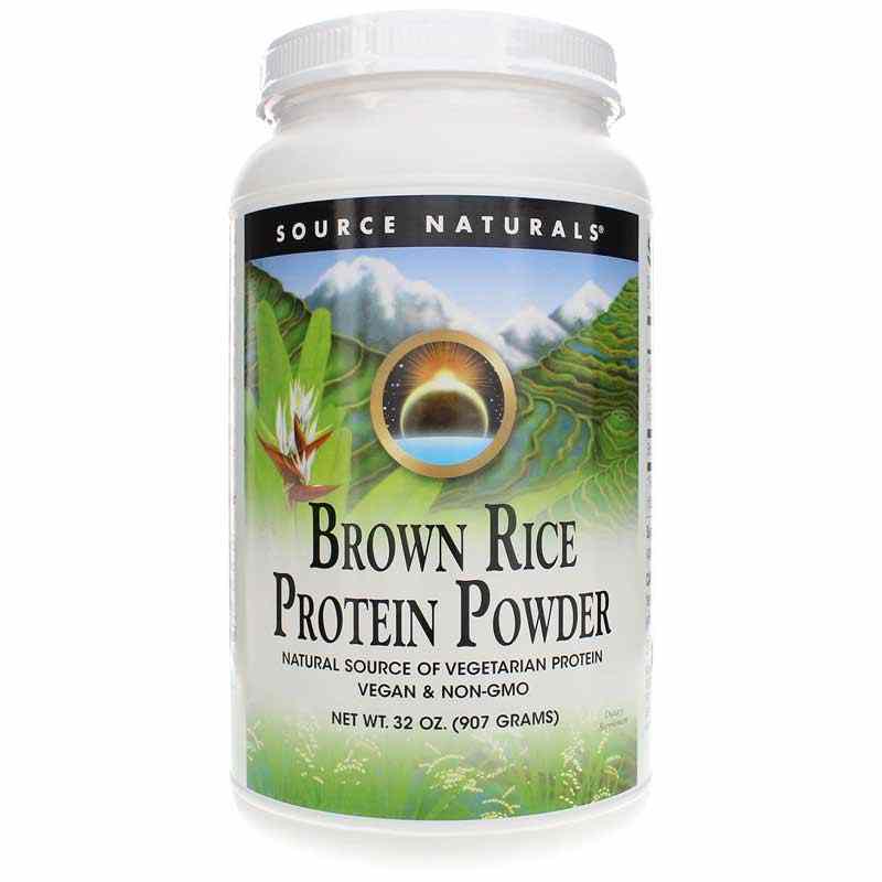 Brown Rice Protein, 32 Oz, by Source Naturals