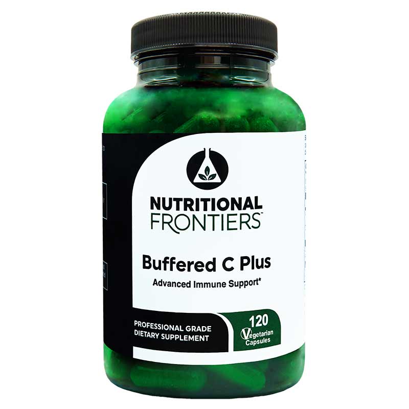 Buffered C Plus, 120 Veg Capsules, by Nutritional Frontiers