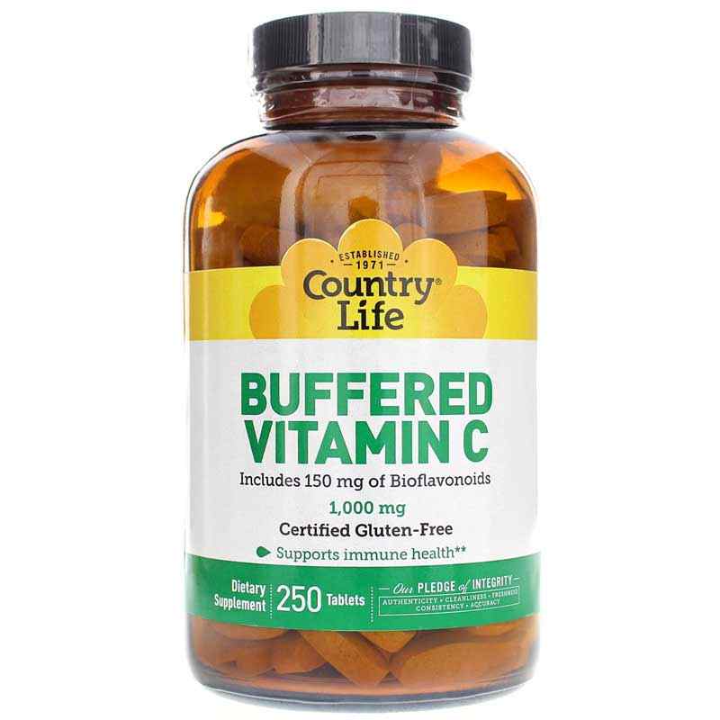 Buffered Vitamin C 1000 Mg, by Country Life