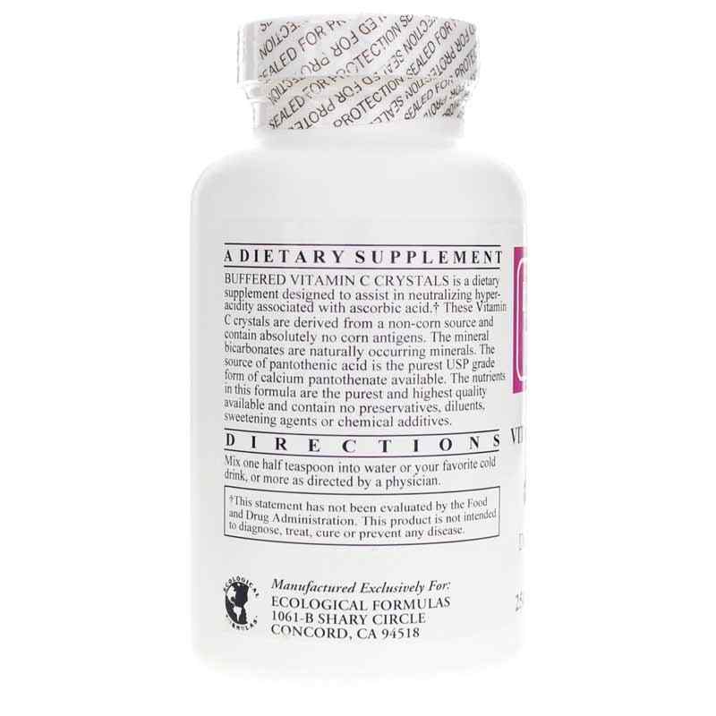 Buffered Vitamin C Crystals, by Ecological Formulas, image #3