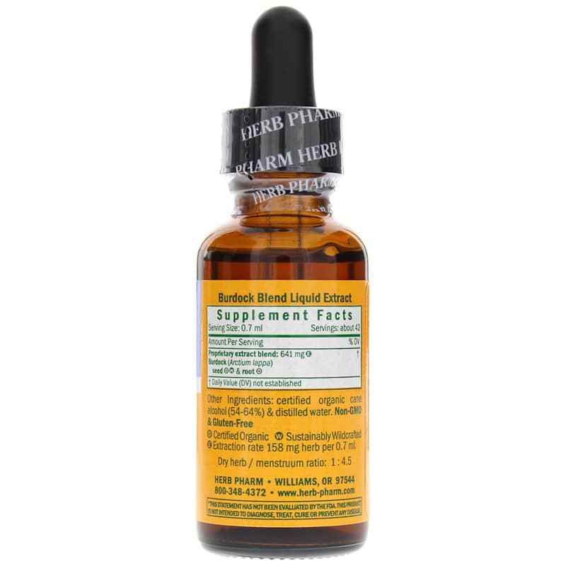 Burdock Blend, 1 Oz, by Herb Pharm, image #2