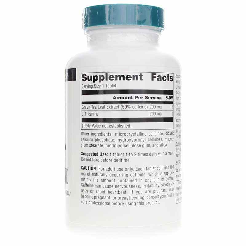 Caffeine + L-Theanine, 240 Tablets, by Source Naturals, image #2