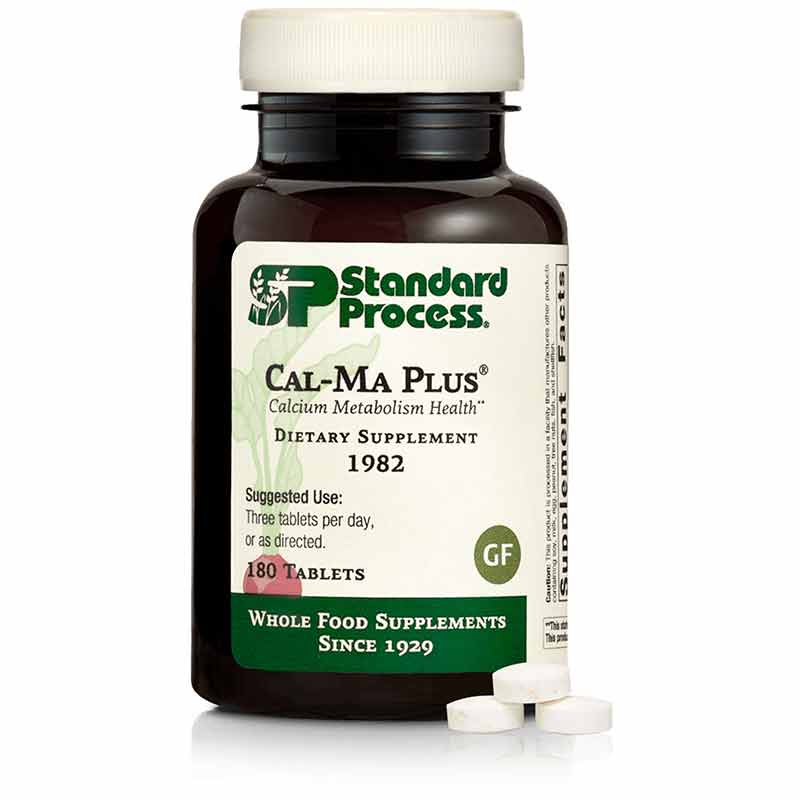Cal-Ma Plus, 180 Tablets, by Standard Process