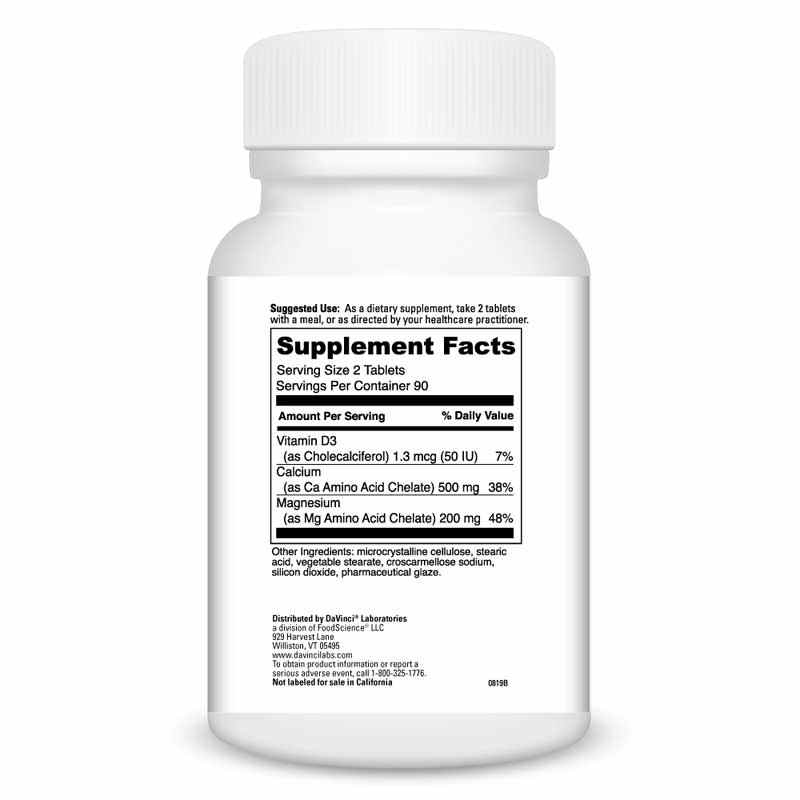 Cal Mag Calcium, 180 Tablets, by DaVinci Labs, image #2