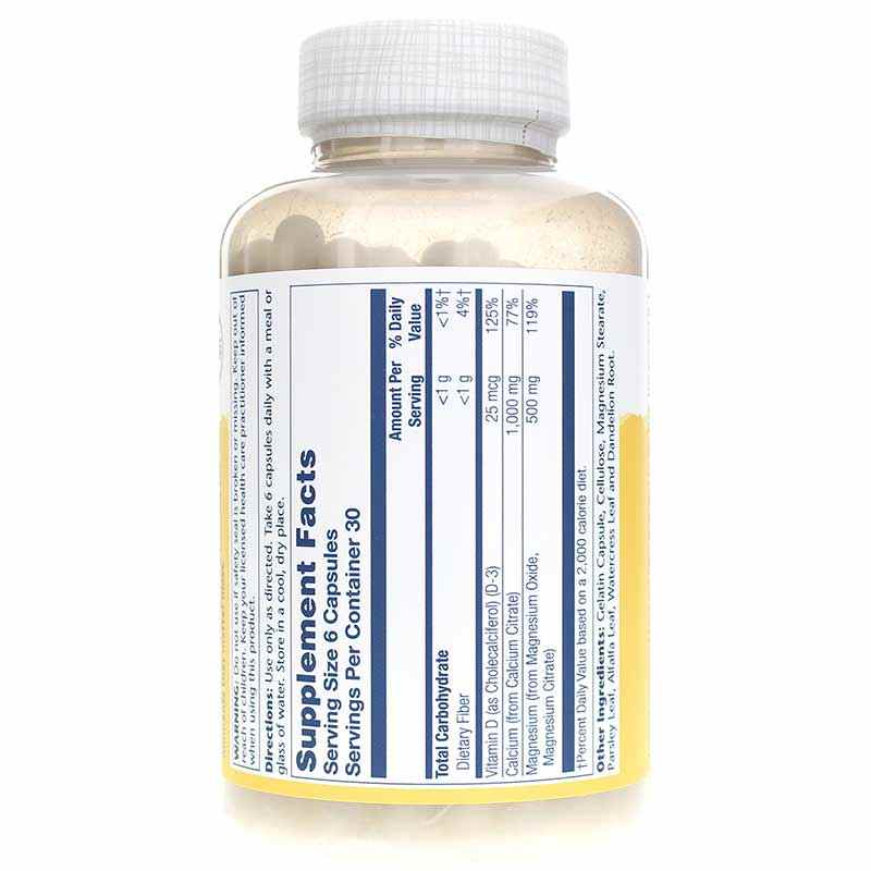 Cal-Mag Citrate 2:1 Ratio plus Vitamin D, by Solaray, image #3