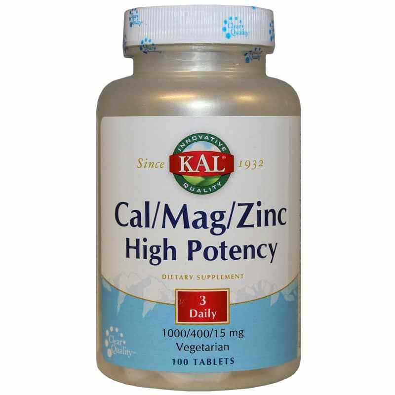 Cal/Mag/Zinc, Kal – Professional Supplement Center