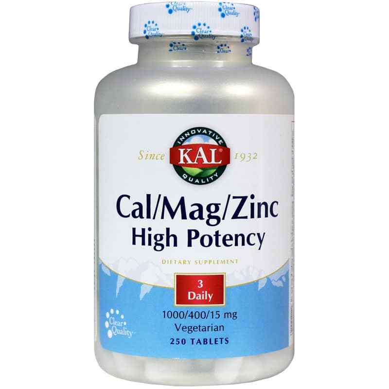 Cal/Mag/Zinc, Kal – Professional Supplement Center