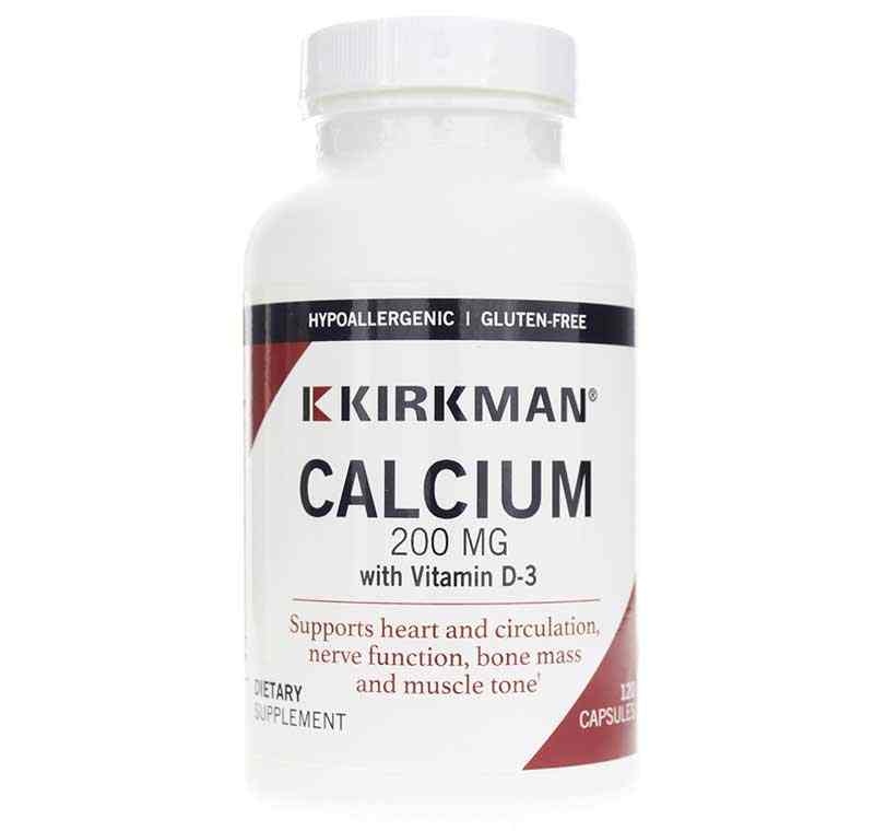 Calcium 200 Mg, by Kirkman