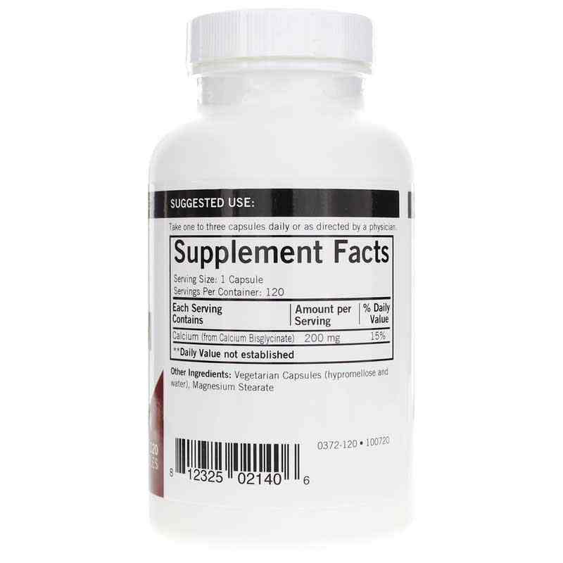 Calcium 200 Mg Bisglycinate Chelate, by Kirkman, image #2