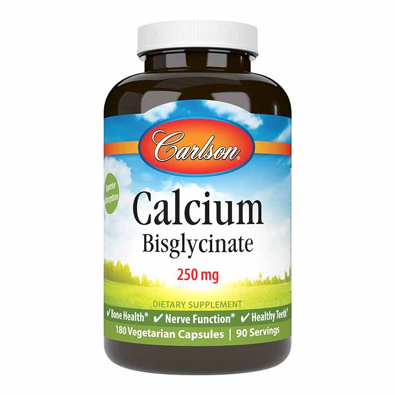 Calcium Bisglycinate 250 Mg, by Carlson Labs