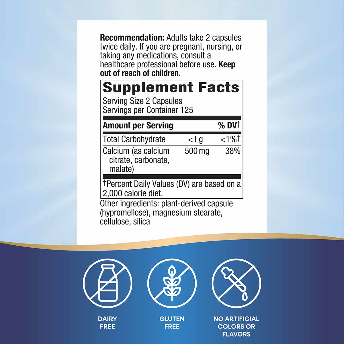 Calcium Citrate Complex, by Natures Way
