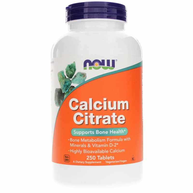 Calcium Citrate Tablets, by NOW Foods