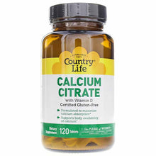 Calcium Citrate + Vitamin D, by Country Life