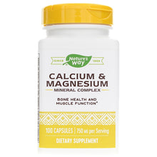 Calcium & Magnesium Mineral Complex, 100 Capsules, by Natures Way