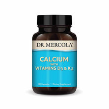 Calcium with Vitamins D3 & K2, 30 Capsules, by Dr. Mercola