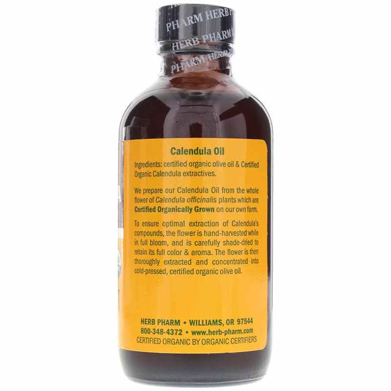 Calendula Oil Topical, 4 Oz, by Herb Pharm, image #2