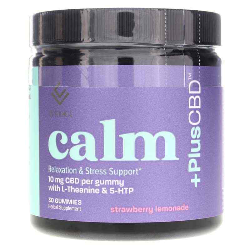 Calm CBD Gummies, 30 Gummies, by PlusCBD Oil
